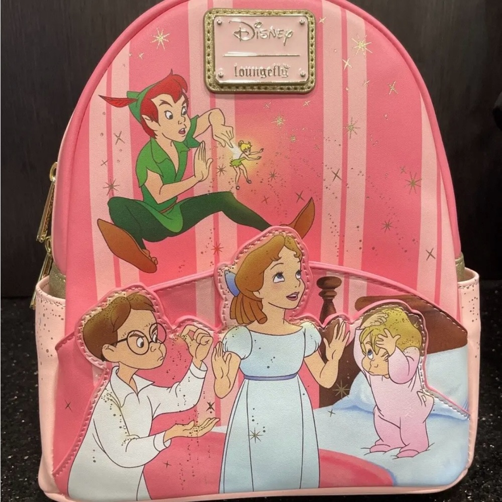 Loungefly Disney Peter Pan 70th Anniversary You Can Fly Mini Backpack Brand New